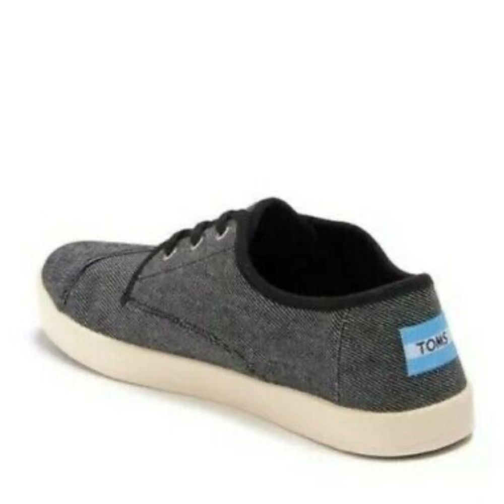 Grey and Black Tom’s sneaker